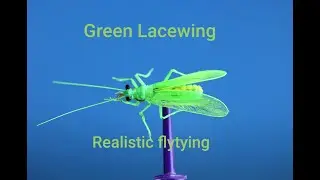 Green insectes for fishing
