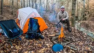 2 Days Solo Backpacking in the Arkansas Wilderness - Backpacking for the First Time Ever