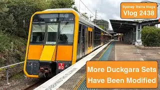 Видеоблог Sydney Trains 2438: Модифицировано еще несколько составов Duckgara