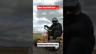 drift quad drifting down the street #minibike #bike #racing #quads #newquad #karting #gokart #shorts