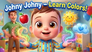Johnny Johnny Marble Run – Learn Colours | Kids Nursery Rhymes #nurseryrhymes #johny #kidsvideo