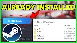 How To Locate Steam Games Already Installed That You Have Backed Up. No Download Needed
