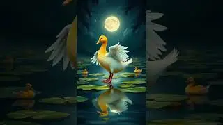 Cute Swan dancing with the song of A Ram Sam Sam #swan #kidsdance #animaldance #adorabledose