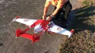 rc  Ready2fly  De Havilland Venom DH-112