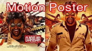 Darbar First Look Motion Poster - Superstar Rajinikanth , Anirudh , A.R . Murugadoss ...