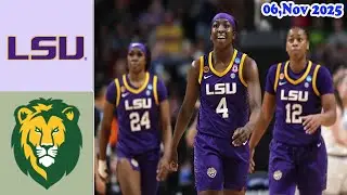LSU против SE Louisiana: полный обзор матча | Женский студенческий баскетбол 2025 | Баскетбол NCA...