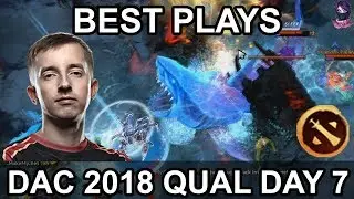DAC 2018 Major BEST PLAYS Day 7 QUALS Highlights Dota 2 by Time 2 Dota #dota2