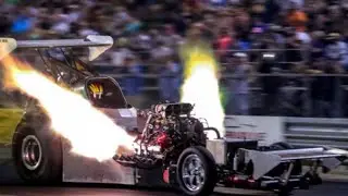 EDDYVILLE NIGHT OF FIRE! Pete dove AA/FA (header flames)
