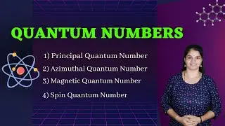 Quantum numbers Four Types of Quantum Numbers Basics ViVid Chemie