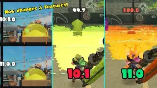 Splatoon 3 11.0 vs 10.1 Balance PATCH COMPARISON + New Features!