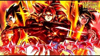 ¡¡ESPECIAL HAGO UN TRIO DE MONOS!! ¡¡ULTRA GOGETA SSJ4 FULL ROJAS!! Dragon Ball Legends