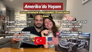 🇺🇸 Lego yaparken sizden gelen soruları cevapladık! #5