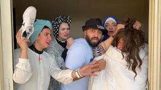 جبت بنت شقرا علي الفندق 🙆‍♀️ زوجتي طلبت الامن 🚔👮🏻‍♂️ قلبت بجد