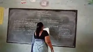 Class 3rd math discussion divied