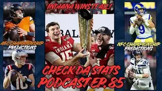 CDS Episode 85| Divisional Round Recap| Indiana Defeats Miami| NFC & AFC Championship Predictions