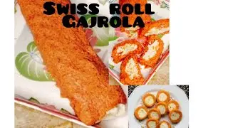 Gajar barfi swiss roll unique recipe with different idea must try