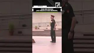 New Army Chief General Upendra Dwivedi lays wreath at National War Memorial in Delhi