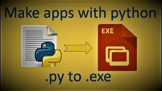 How to make desktop apps with python || Convert .py  to .exe without any system dependencies || #py