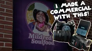 MY FIRST EVER COMMERCIAL SHOOT