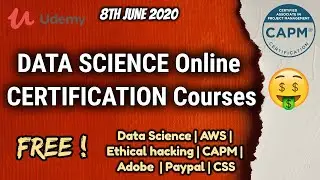 Free DATA SCIENCE Courses with CERTIFICATE | FREE UDEMY courses