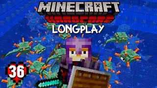 Making a Sea Lantern Guardian Farm - HARDCORE MINECRAFT LONGPLAY