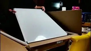 Exploring a large magnetic dry erase board