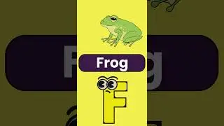 Learn Letter F with Fish, Frog, Flower, and Fan | ABC Fun Learning | Alphabet for Kids