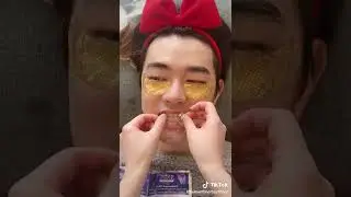 Boys also need to take care of their skin!!🤤🤤#skincare #asmr #boyfriendskincare #facial #facialtime