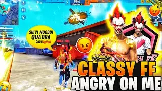 Classy FreeFire Abused Me 🤬 Called Me Qudra Chor 🥺 My Heart 💔😔