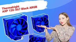 НИКС Компьютерный Супермаркет: видео про Кулер для процессора Thermalright AXP AXP120-X67 Black ARGB