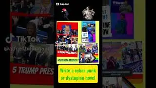 Write Cyber Punk or Dystopian @kaitrump @StaceyAbramsGA @rep.ilhanomar2703 @AOC