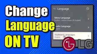 Как изменить язык на телевизоре LG (лучший способ)