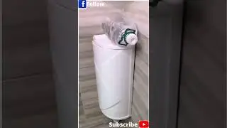 Bathroom Rotating Triangle Storage 360 Degree. #Shorts #Short