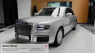 2020 AURUS Senat   Interior and Exterior Details