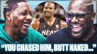 Shaq Tells Us A HILARIOUS Untold Heat Locker Room Story