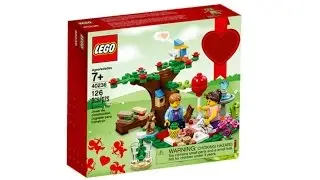 Lego News: Lego 2017 Seasonal  Romantic Valentine Picnic (40236) Official Images