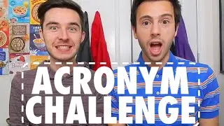 ACRONYM CHALLENGE