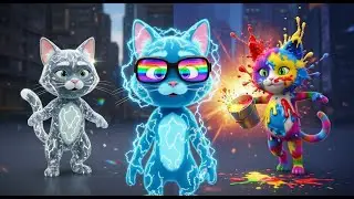 🕵️&zwj;♂️ Who Stole The Colors? | Color Mystery with Magic Cats! | MH Kiddos