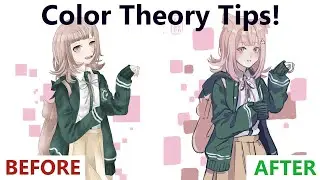 Color Theory &ndash; Art Tips & Chiaki Nanami redrawing!