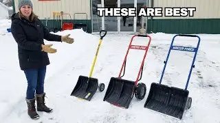 6 Best Snow Shovels With Wheels 2026: Save Your Back