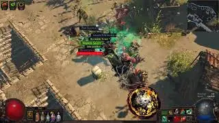 Path Of Exile | Phantasmal Whirling Blades Effect 270% Attack Speed