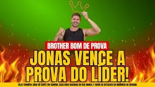 🔴BBB26: JONAS VENCE A PROVA DO LÍDER; 5ª FEIRA TEM MICROTRETAS