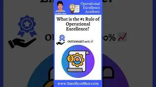 What is the #1 rule of Operational Excellence? #OperationalExcellence #BusinessStrategy #Leadership
