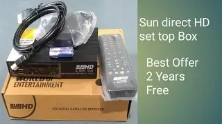 Sun direct set top Box | New Best Offer | Nitesh DTH Service | 2025.