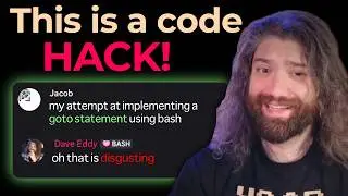 A viewer tried to implement `GOTO` in Bash... it's a hack