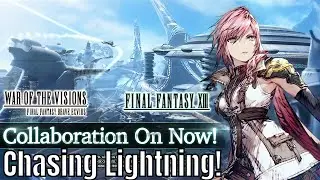 FFBE WOTV - FF13 Collab/Chasing Lightning Summons