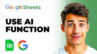 How To Use Google Sheets AI Function (Easiest Way) (2026 Guide)