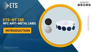 ETS-RT 12B | NFC Anti-Metal Label for Mobile Applications & Smart Authentication | Eco Track Systems