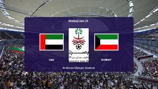 UAE &ndash; Kuwait  0:1 | 25th Arabian Gulf Cup | ePES Fantasy