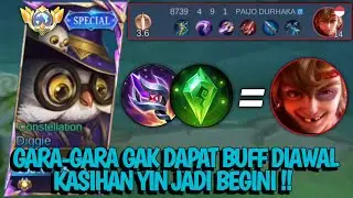 GARA GARA GAK DAPAT BUFF YIN JADI BEGINI ?! KASIHAN JADI GAK TEGA LIHATNYA‼️BUILD DIGGIE TERSAKIT 